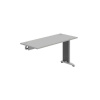 OFFICE PRO s.r.o. HOBIS spojovací stôl - FE 1400 R, šedá
