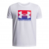 Chlapčenské tričko Under Armour UA B BOXED SPORTS UPDATE SS biela|YSM