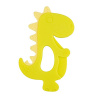 Canpol babies Silikónové hryzátko Canpol Dinosaurus Yellow 2020