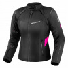 Dámska motocyklová bunda Shima Rush 2.0 Lady veľ. XL čierno-ružová