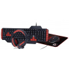 GEMBIRD gaming set, klávesnice, myš podložka, headset - Poškodená krabica