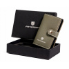 Peňaženka - Peterson Peterson Wallet Prírodná koža šedá PTN es -gray - Unisex Product (Peterson peňaženka puzdro pre bezpečné karty s RFID)