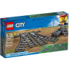 Lego CITY 60238 Výhybky a zahnuté koleje doplněk k vláčkodráze