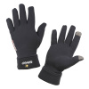 Warmpeace Powerstretch dotykové čierne rukavice - S/M