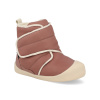 Bundgaard Detské Zimné Barefoot Topánky Nuri Blush