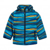 Dětská softshellová bunda Color Kids modro - žlutý proužek Velikost: 104