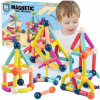 MAGNETICKÉ STAVEBNÉ BLOKY PRE DETI EDUKAČNÉ MONTESSORI (64 KS)