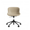 Normann Copenhagen Otočná stolička Hyg Chair Swivel 5W Gas Lift – piesková/hliník