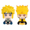 Megahouse Naruto Shippuden Look Up PVC Soška Naruto Uzumaki Six Paths Sage Mode & Minato Namikaze 11 cm (With gift)