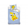 Carbotex Bavlnené obliečky 140x200 + 70x90 cm - Pokémon Jedinečný Pikachu