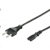 PremiumCord kábel sieťový 220V, k magnetofónu, 2m