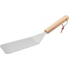 Obracač Strend Pro Grill, na grilovanie a opekanie, s drevenou rúčkou, nerez, 34cm
