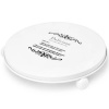 Affek Design MX8904 Plechový podnos na servírovanie, Vintage dizajn, priemer 26,5cm, biela