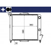 MAHLE Chladič, chlazení motoru BEHR CR 832 000S