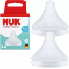 NUK dudlík do bot 2 kusy M SIL 10124033 1/6