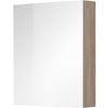 Mereo Aira, kúpeľňová galerka 60 cm, zrkadlová skrinka, dub Kronberg CN715GD