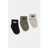 Detské ponožky adidas Originals 3-pak béžová farba, JW2934 34/36