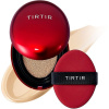 TIRTIR Mask Fit Red Cushion SPF 40 PA++ 21N Ivory Dlhotrvajúci make-up na tvár v hubke 18 g