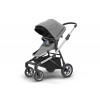 Detský kočík Thule Sleek Aluminum / Grey Melange