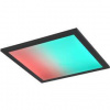 LED stropné svietidlo TRIO Beta, štvorcové, 29,5 cm (R67663032) čierne