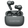 Canyon OnGo 10, TWS-10 ANC, True Wireless Bluetooth slúchadlá do uší, nabíjacia stanica v kazete, čierne CNS-TWS10BK