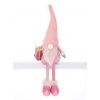 Dekorácia MagicHome Vianoce, Škriatok, 62 cm