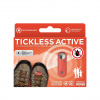 TICKLESS ACTIVE Dobíjací ultrazvukový odpudzovač kliešťov a bĺch pre ľudí Corall