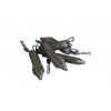 RidgeMonkey Záveska Connexion Uni Lead Clip Camo Brown 5ks (RMT116)