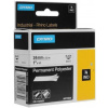 páska DYMO 1734523 D1 RHINO Black On White Permanent Polyester Tape (24mm)