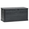 Záhradný plastový box WOODYS 280 L, grafitový