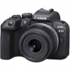 Digitálny fotoaparát Canon EOS R10 + RF-S 18-45 IS STM (5331C010) čierny