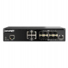 QNAP riadený switch QSW-M3212R-8S4T (4x 10GbE porty + 8x 10G SFP+ porty, polovičná šírka) (QSW-M3212R-8S4T)