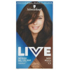 Schwarzkopf Live Moisture Gel, gélová farba na vlasy 4.0 Tmavohnedá 1 ks, 4.0, Akcia