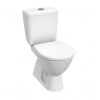 JIKA Lyra Plus, Kombiklozet, vertikální odpad, spodní napouštění vody Varianta: Bílá/s armaturou Dual Flush, spodní napouštění - H8263870002423