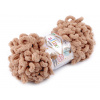 Pletacia priadza Alize Puffy 100 g hnedá srnčia 1ks