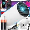 PROJEKTOR WIFI ANDROID PRENOSNÝ OTOČNÝ SMART 4K REPRODUKTOR BLUETOOT