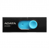 Pendrive ADATA UV220 64GB USB2.0 čierno-modrá 64GB USB 2.0 čierna (AUV220-64G-RBKBL)