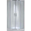 Jika Cubito Pure - Sprchovací kút štvrťkruhový 880-898x880-898 mm, strieborná/arctic sklo H2532420026661