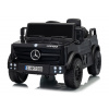 mamido Elektrické autíčko Mercedes Unimog čierne