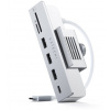 Replikátor portov Satechi USB-C Clamp Hub iMac 24inch (2021) / (1x USB-C až 5 Gbps, 3x USB-A 3.0 až 5 Gbps, inc. (ST-UCICHS)
