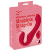 Strapless Strap-On Strap-on vibrátor s 3 motory