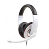 Gembird Sluchátka s mik MHS-001 Gaming White MHS-001-GW