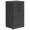 Carryhome KOMODA, grafitová, 45/83/40 cm - Predsieňové programy - 002427022213