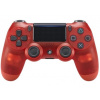 Používaný Sony DualShock 4 Wireless Controller v2, translucent red