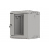 LANBERG RACKOVÁ SKŘÍŇ 10'' NÁSTĚNNÁ 6U/300X300 (FLAT PACK) S PROSKLENÝMI DVEŘMI ŠEDÁ