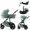 BRITAX RÖMER Set kočárek Smile 5Z + hluboká korba + autosedačka Baby-Safe PRO + Vario Base 5Z Jade G