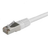 SOLARIX 10G patch kabel CAT6A SFTP LSOH 15m, šedý non-snag proof (C6A-315GY-15MB)