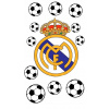CUKROVÁ TLAČ jedlý obrázok na tortu Cukrová hmota Real Madrid MBAPPE RONALDO 20