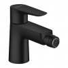 Hansgrohe Talis E, páková bidetová batéria s odtokovou súpravou s tiahlom, matná čierna, HAN-71720670