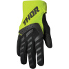 THOR SPECTRUM BLACK/ACID motokrosové rukavice XL